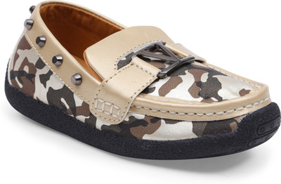 Lilliput Boys Slip on Loafers(Green, Olive