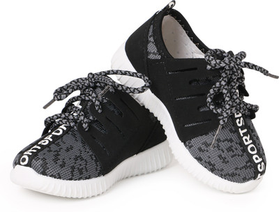 

N Five Boys & Girls Lace Casual Boots(Black