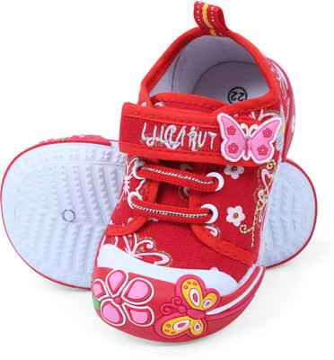 

Lilliput Girls Velcro Sneakers(Multicolor, Red