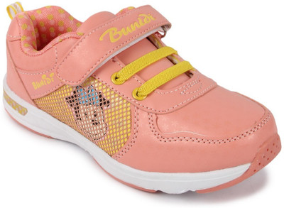 

N Five Girls Velcro Casual Boots(Pink