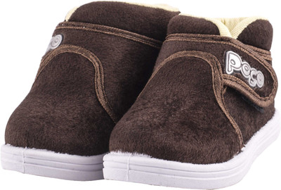 

Hot-X Boys Velcro Casual Boots(Brown