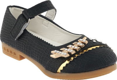 

Lil Firestar Girls Slip on Espadrilles(Black