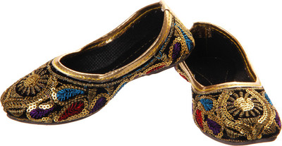 

Khussa Girls Slip on Mojaris(Multicolor