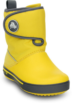 

Crocs Girls Slip on Casual Boots(Yellow