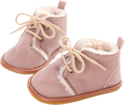 

abdc kids Boys Lace Casual Boots(Brown, Light brown