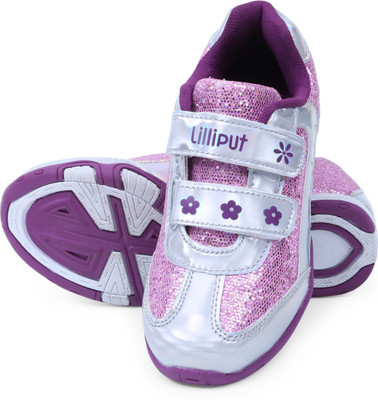 

Lilliput Girls Velcro Sneakers(Purple