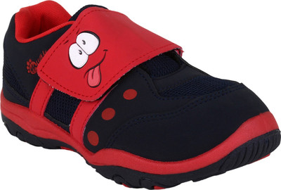 

Myau Boys & Girls Velcro Running Shoes(Red