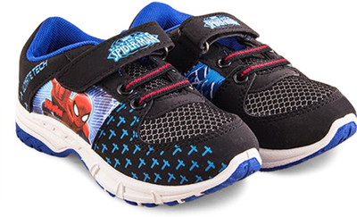 

Spiderman Boys Velcro Casual Boots(Black