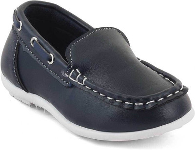 

KITTENS Boys Slip on Loafers(Dark Blue, Navy