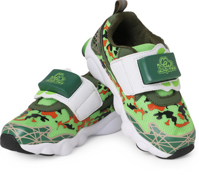 

N Five Boys & Girls Velcro Casual Boots(Green