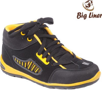 

Big Liner Boys Lace Sneakers(Yellow