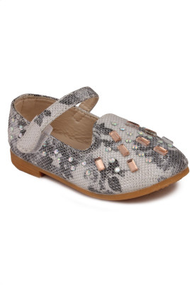 

N Five Girls Velcro Dancing Shoes(White