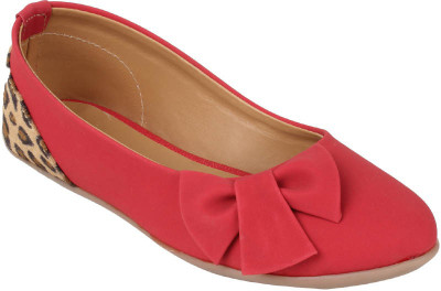 

Apick Girls Slip on Moccasins(Red