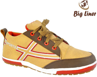 

Big Liner Boys Lace Sneakers(Beige