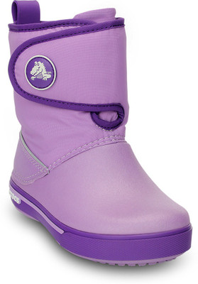 

Crocs Girls Slip on Casual Boots(Purple