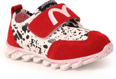 

N Five Boys & Girls Velcro Casual Boots(Red