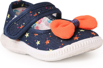 

N Five Girls Velcro Casual Boots(Blue