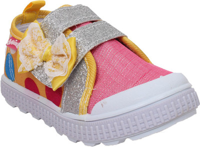 

Doink Girls Velcro Casual Boots(Pink