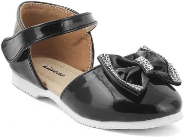 

KITTENS Girls Velcro Espadrilles(Black