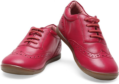 

Teddy Toes Boys & Girls Lace Dancing Shoes(Pink