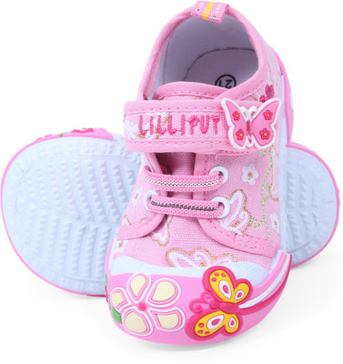 

Lilliput Girls Velcro Sneakers(Multicolor, Pink