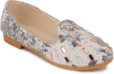 

N Five Girls Slip on Dancing Shoes(White