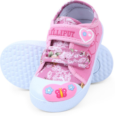 

Lilliput Girls Velcro Sneakers(Pink