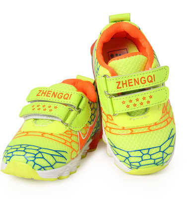 

N Five Boys & Girls Velcro Casual Boots(Green