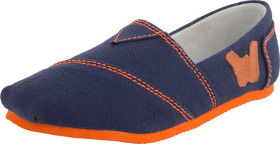

Willywinkies Boys & Girls Slip on Loafers(Orange, Blue