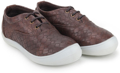 

Knotty Derby Boys & Girls Lace Sneakers(Brown