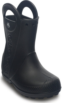 

Crocs Girls Slip on Casual Boots(Black