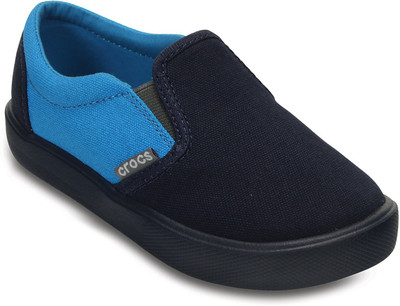 Crocs Boys Slip on Sneakers(Blue, Navy