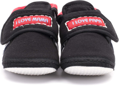 

Infano Boys & Girls Velcro Sneakers(Black