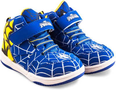 

Spiderman Boys Velcro Casual Boots(Blue
