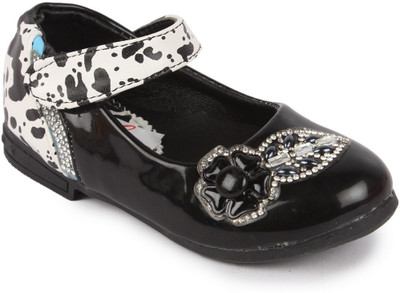 

N Five Girls Velcro Dancing Shoes(Black