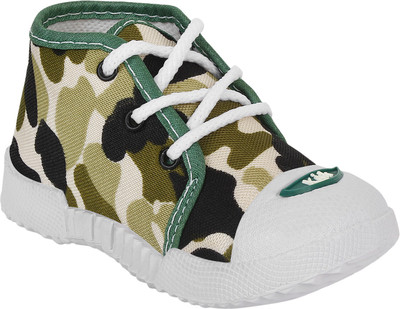 

Hotspot Boys & Girls Lace Casual Boots(Green