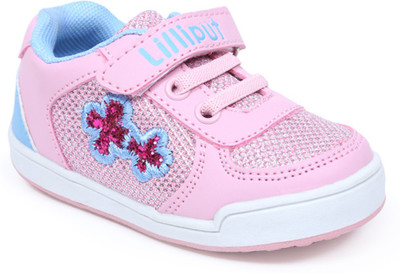 

Lilliput Girls Velcro Sneakers(Multicolor, Pink