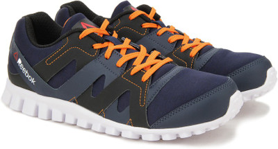 

REEBOK Boys Running Shoes(Blue, Navy/blck/nacho/wht