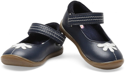 

Teddy Toes Girls Velcro Dancing Shoes(Dark Blue