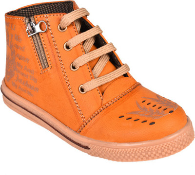 

Trilokani Boys Lace Sneakers(Beige, Multicolor
