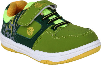

Myau Boys & Girls Velcro Sneakers(Green