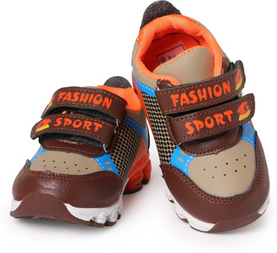 

N Five Boys & Girls Velcro Casual Boots(Brown