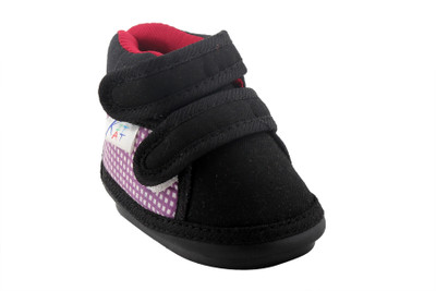 

kitkat Boys & Girls Velcro Casual Boots(Black