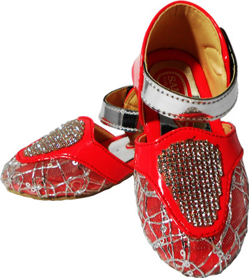

WTdesign Girls Strap Brogues(Red