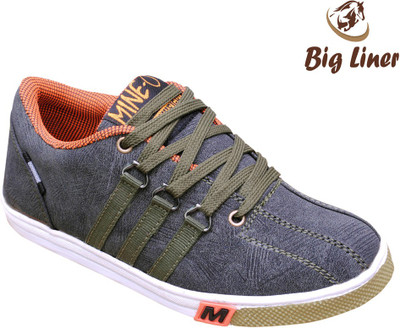 

Big Liner Boys Lace Sneakers(Dark Green