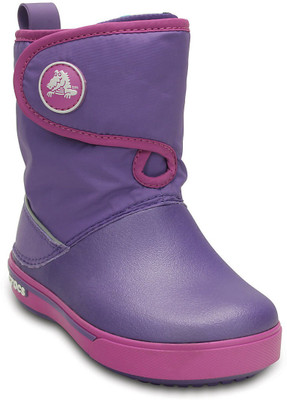 

Crocs Boys & Girls Slip on Casual Boots(Purple