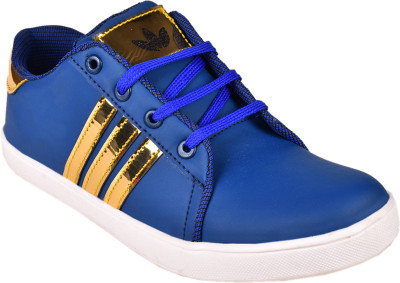 

Trilokani Boys Lace Sneakers(Blue, Multicolor