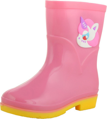 

Willywinkies Boys & Girls Slip on Casual Boots(Pink