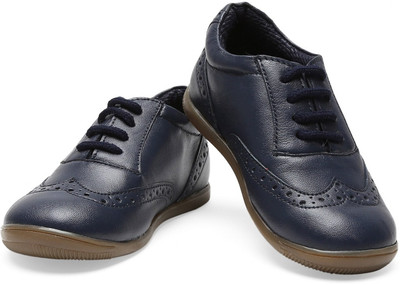 

Teddy Toes Boys & Girls Lace Dancing Shoes(Dark Blue