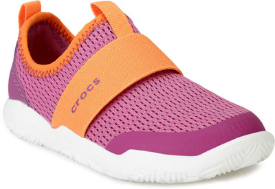 

Crocs Girls Slip on Sneakers(Pink